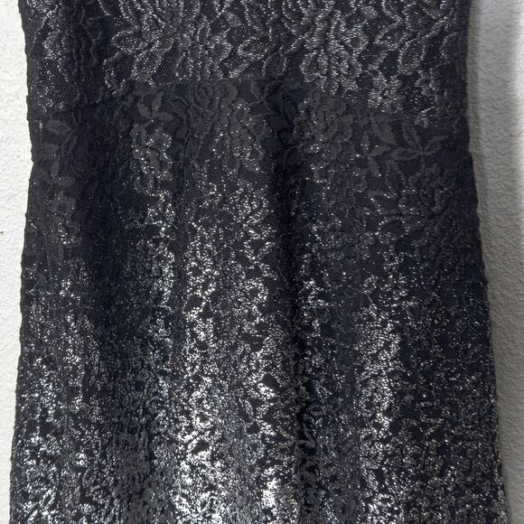 Free People Women’s Dress XS NYE Party Sparkle Ombre Foil Fit Flare Metallic - Picture 4 of 11